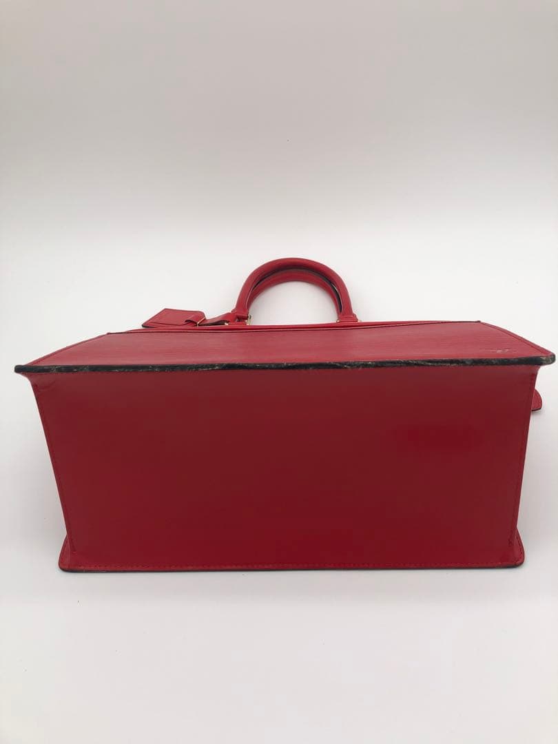 ルイヴィトンエピリヴィエラレザー レッド ビジネスバッグハンドバッグ