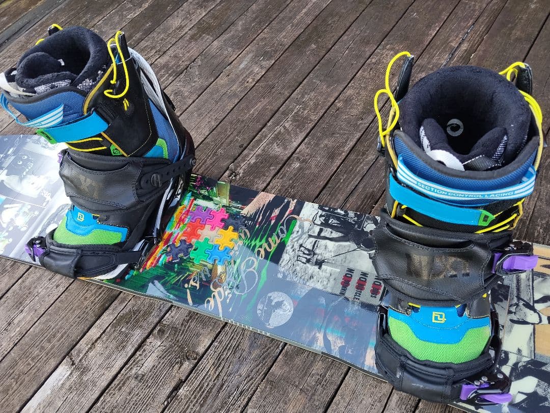 難有 スノーボード 3点セット ヘッド HAED 142 ブーツ ID 25.5