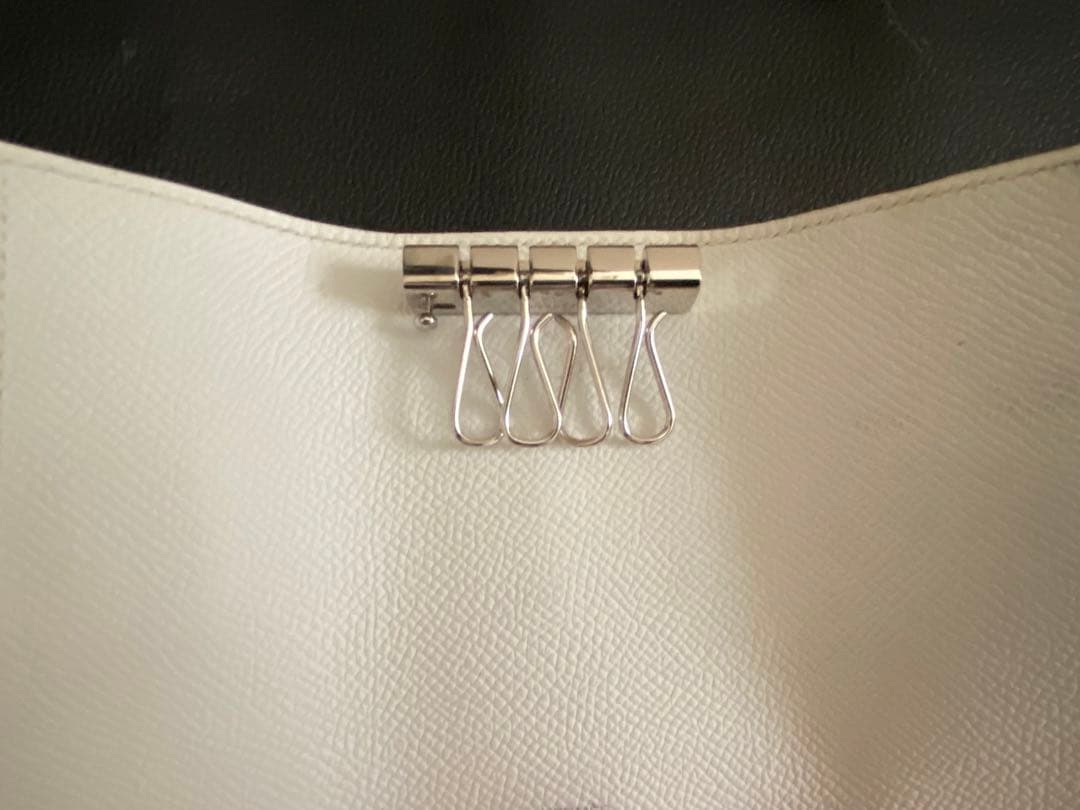 HERMES エルメス キャンディピンク バイカラー ベアンキーケース4連