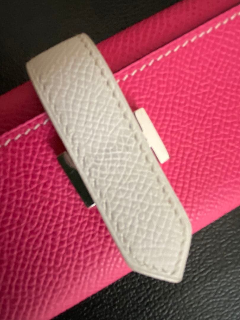 HERMES エルメス キャンディピンク バイカラー ベアンキーケース4連