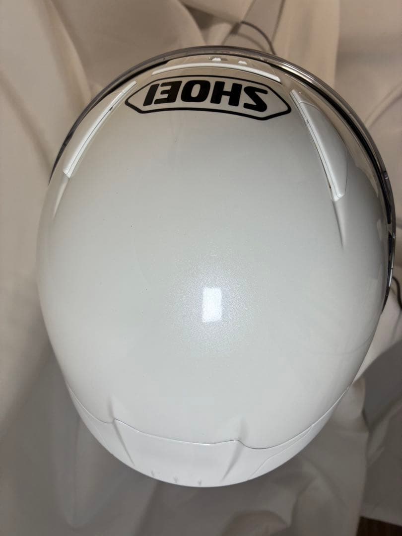 SHOEI Z-7 ホワイト Lサイズ 59cm B+COM付 極美品
