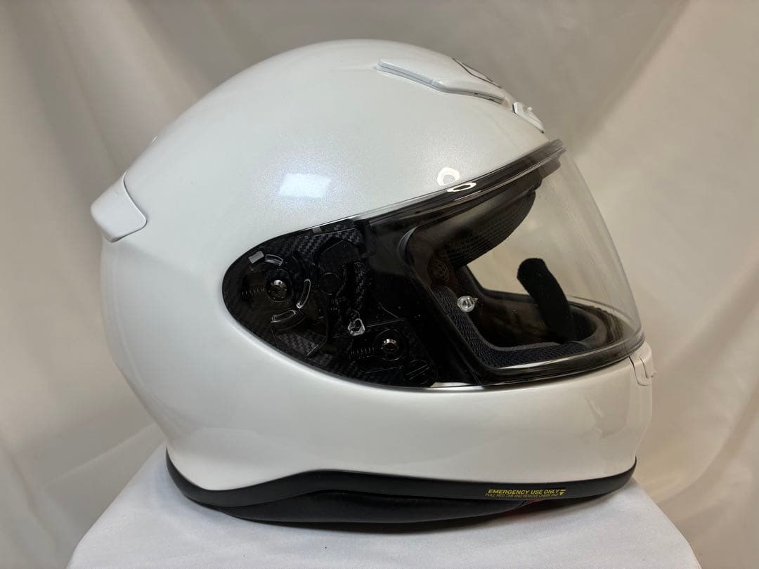 SHOEI Z-7 ホワイト Lサイズ 59cm B+COM付 極美品