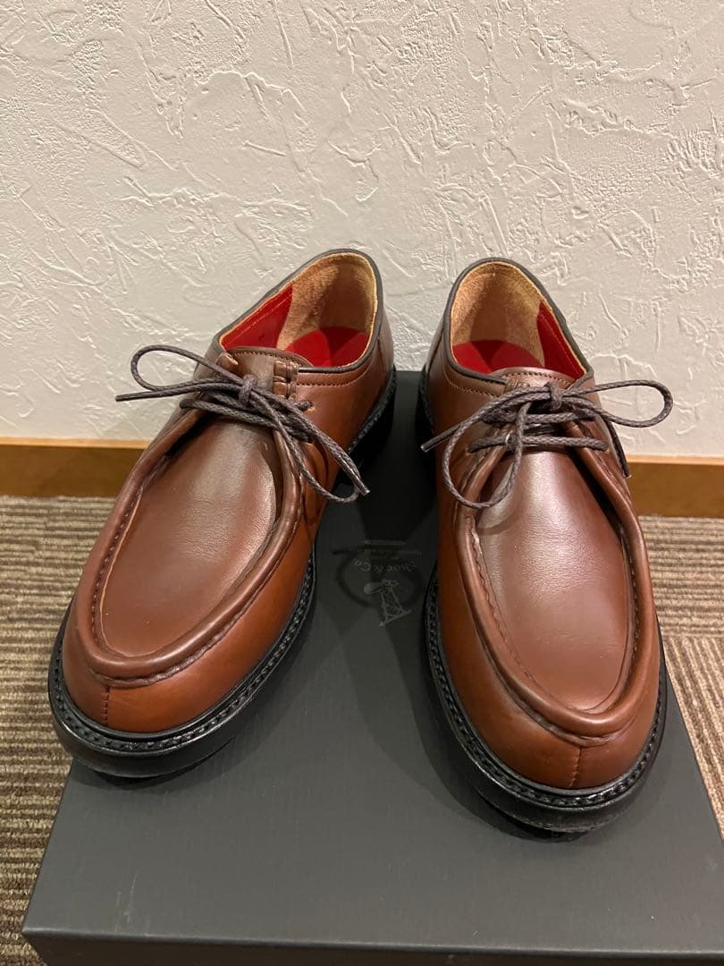 Regal Shoe&Co. ブラウンレザーモカシンシューズ