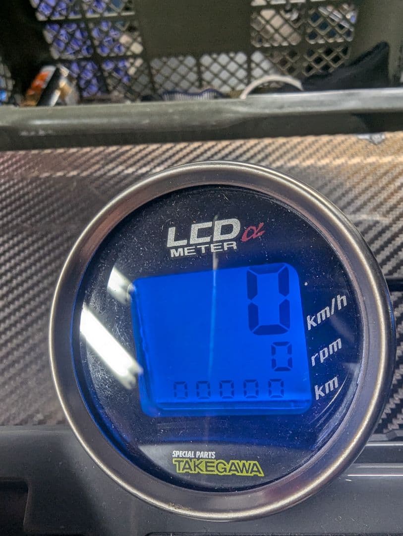 TAKEGAWA LCD METER Dタイプ