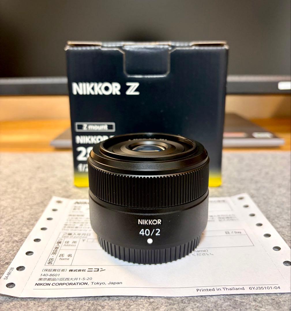 レンズ(単焦点) NIKKOR Z40mm f/2
