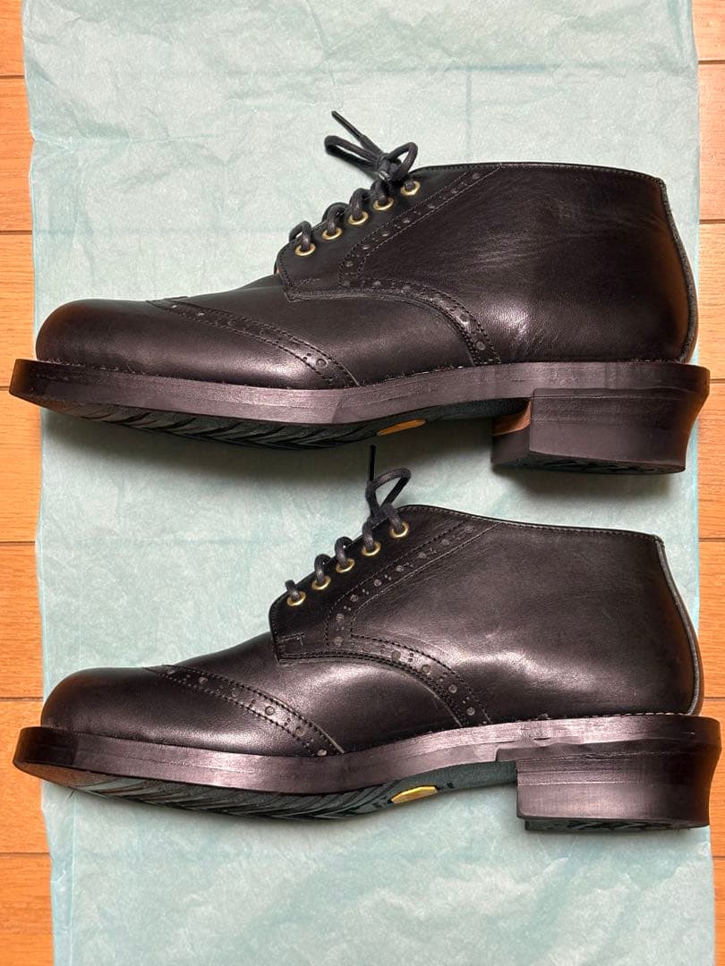 CALEE レザー ブーツ オックスフォード シューズ