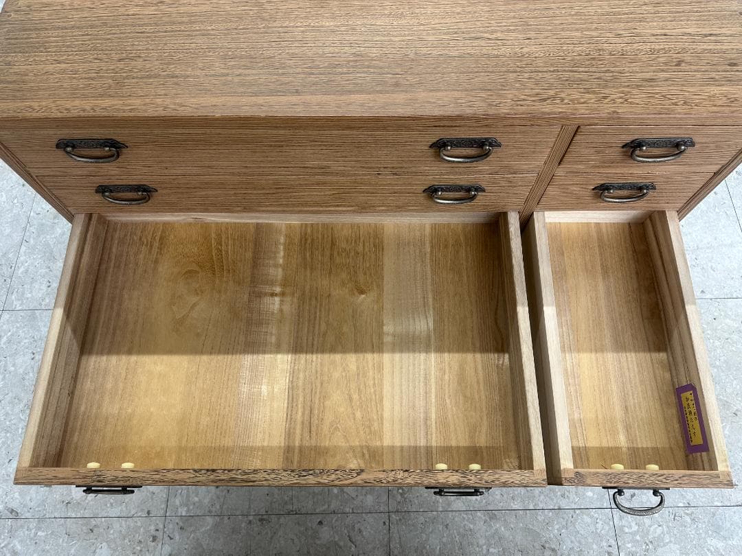 加茂桐箪笥 桐たんす ベージュ