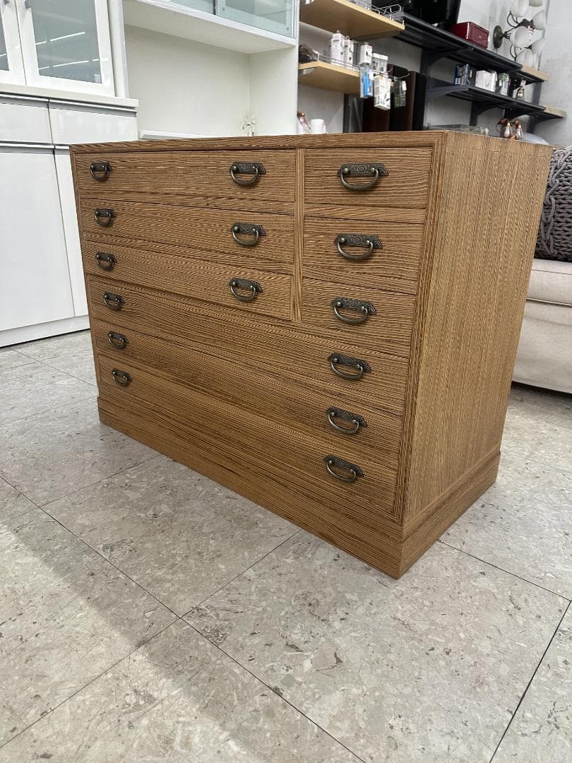 加茂桐箪笥 桐たんす ベージュ