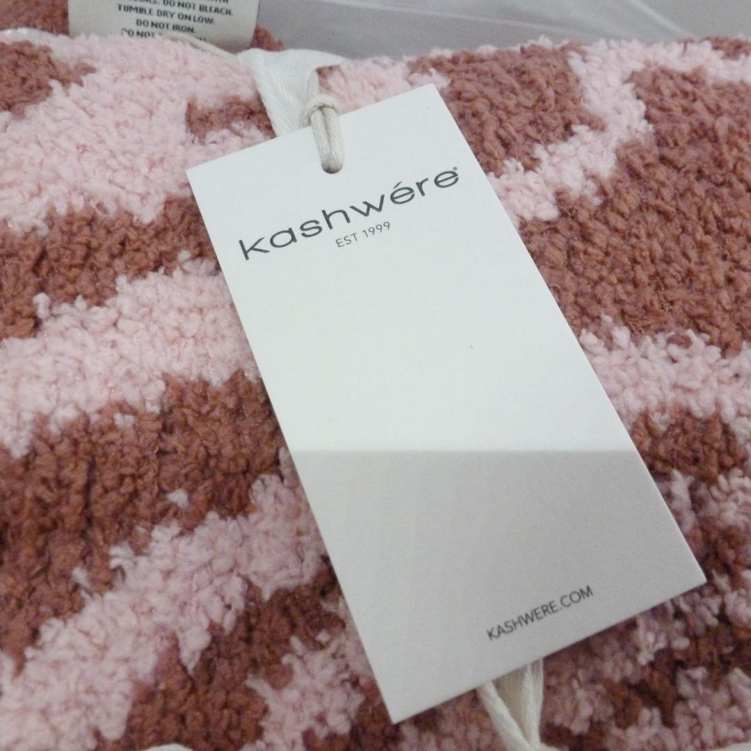 カシウエア ブランケット ダマスク 132×177cm ローズウッド/ブロッサム