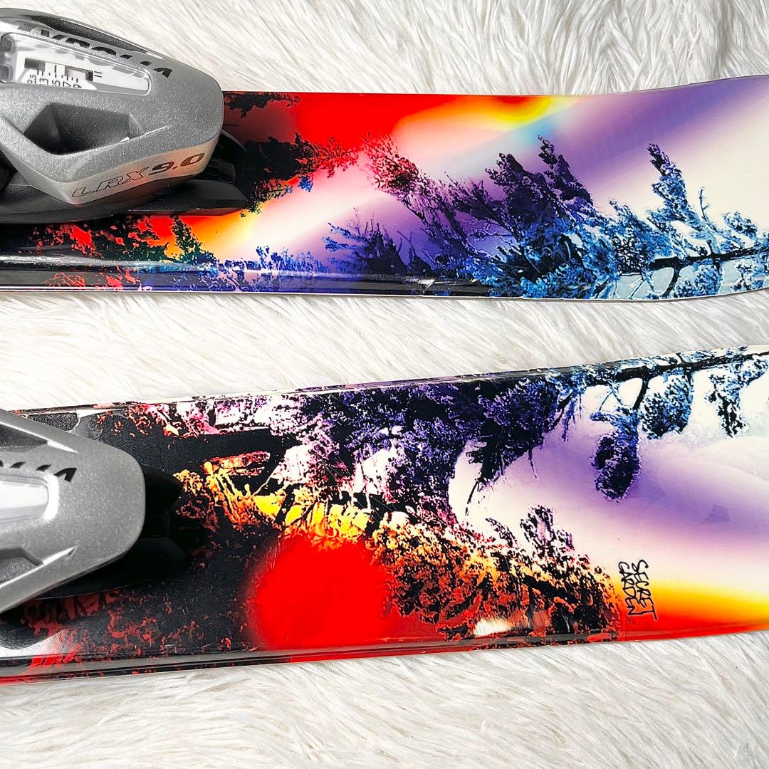 【良品】ショートスキー 99cm Tyrolia LRX9.0 ビンディング付