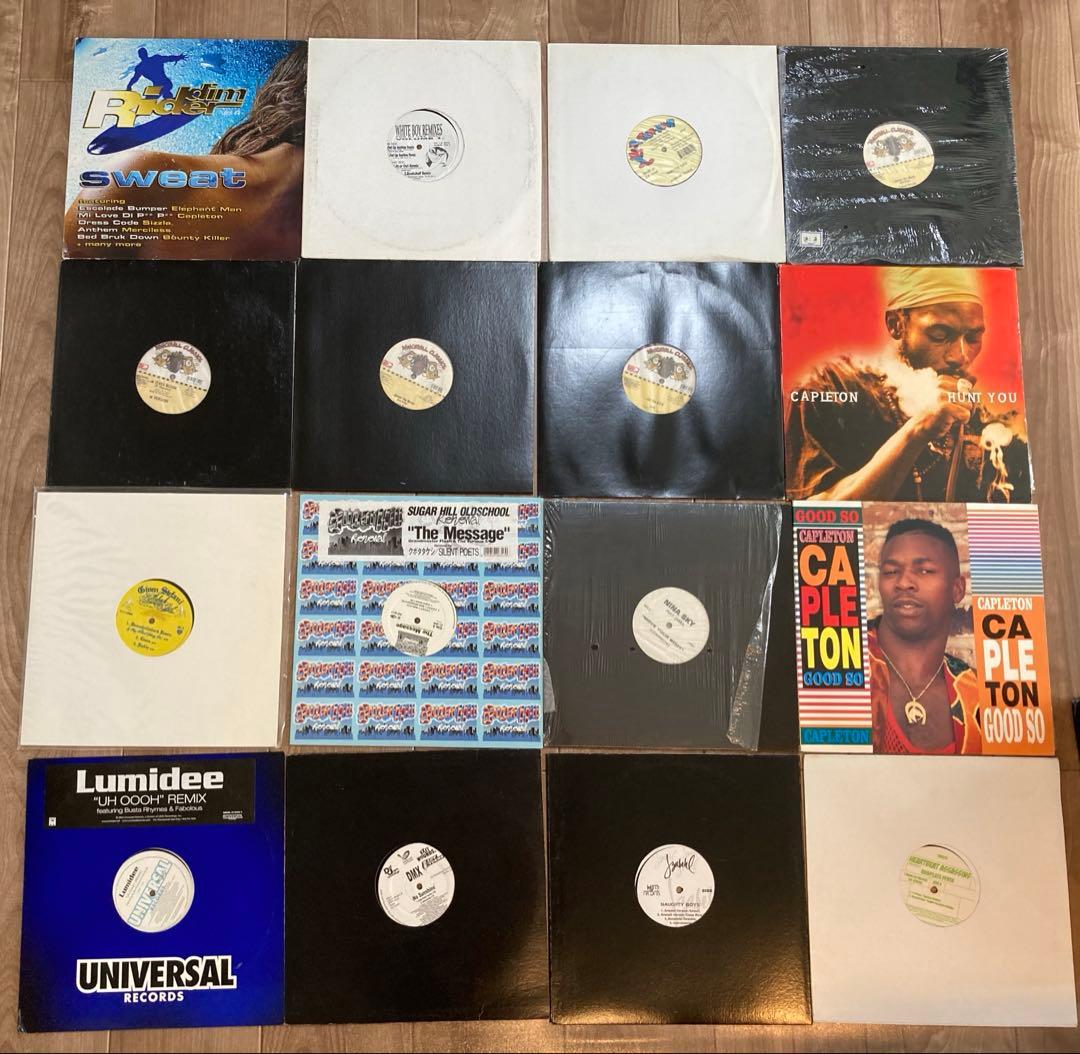 【値下げ】レゲエレコード86枚セット　まとめ売り