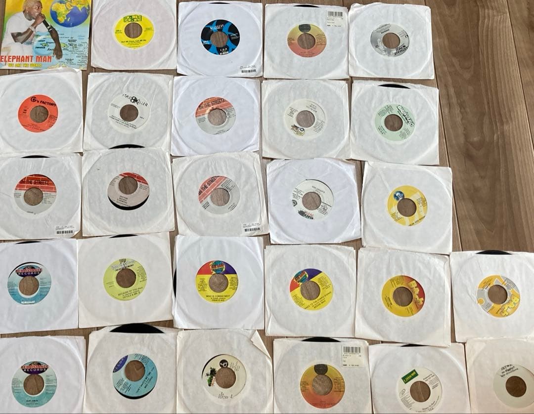 【値下げ】レゲエレコード86枚セット　まとめ売り