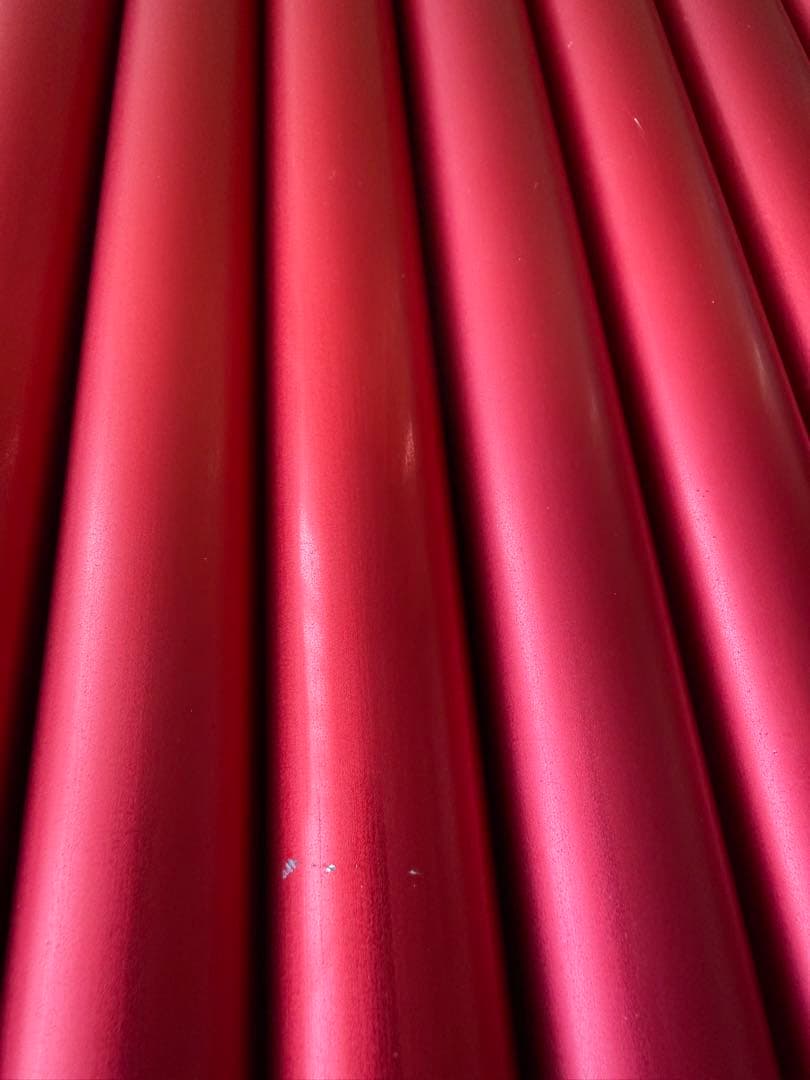 スノーピーク ウイングポール レッド 240 2本 ① USED