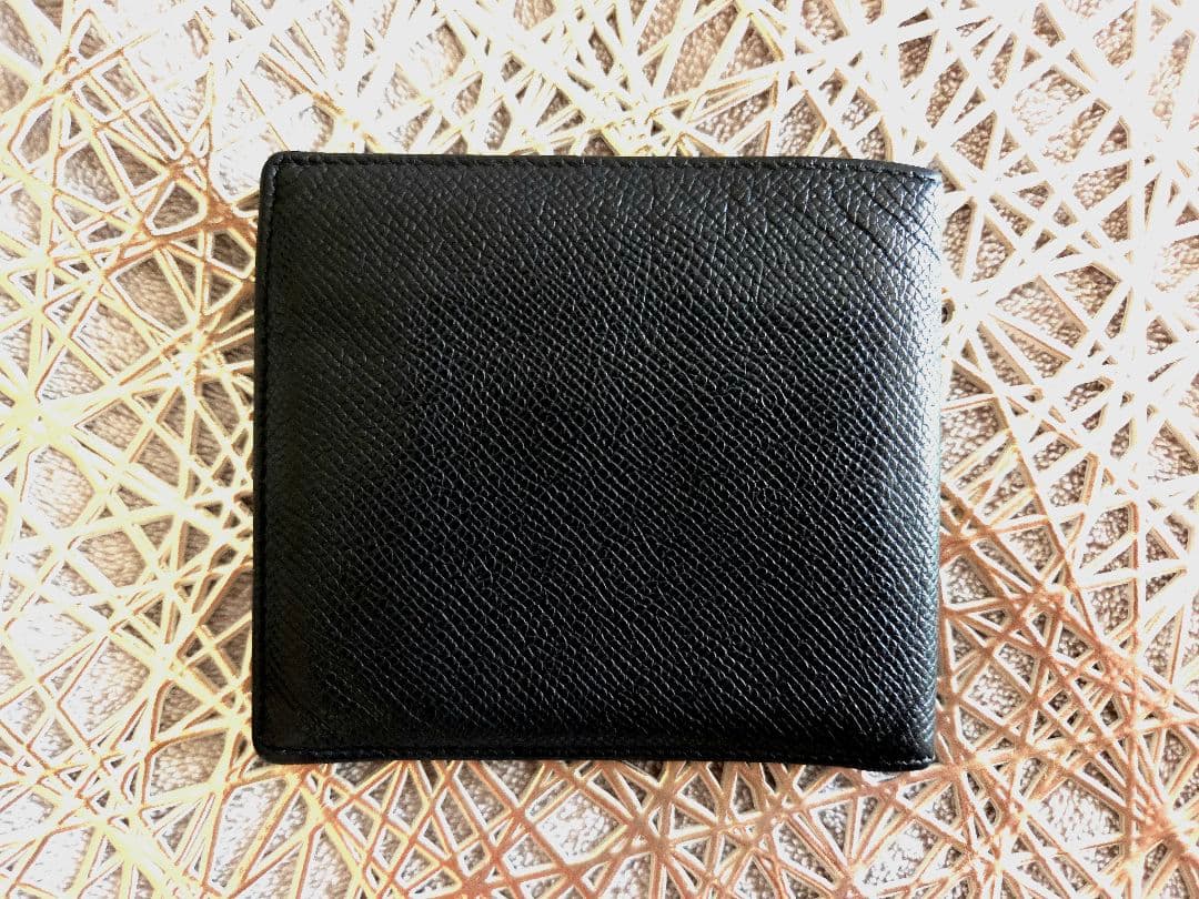 BVLGARI ブラック 二つ折り財布 箱付き