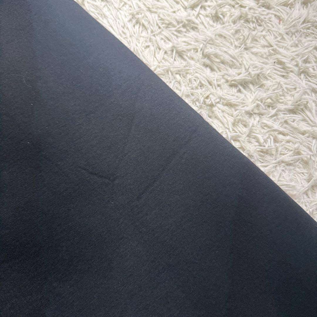 【定番人気✨】エブール　ボンディングノーカラーコート　ブラック　サイズ38