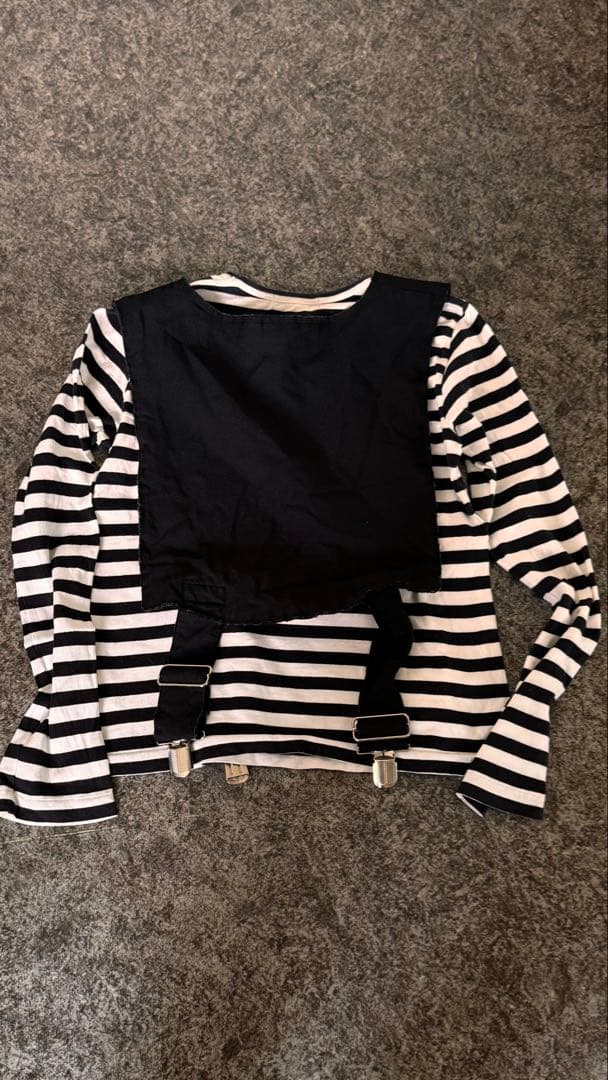 ブラックコムデギャルソン　サスペンダー