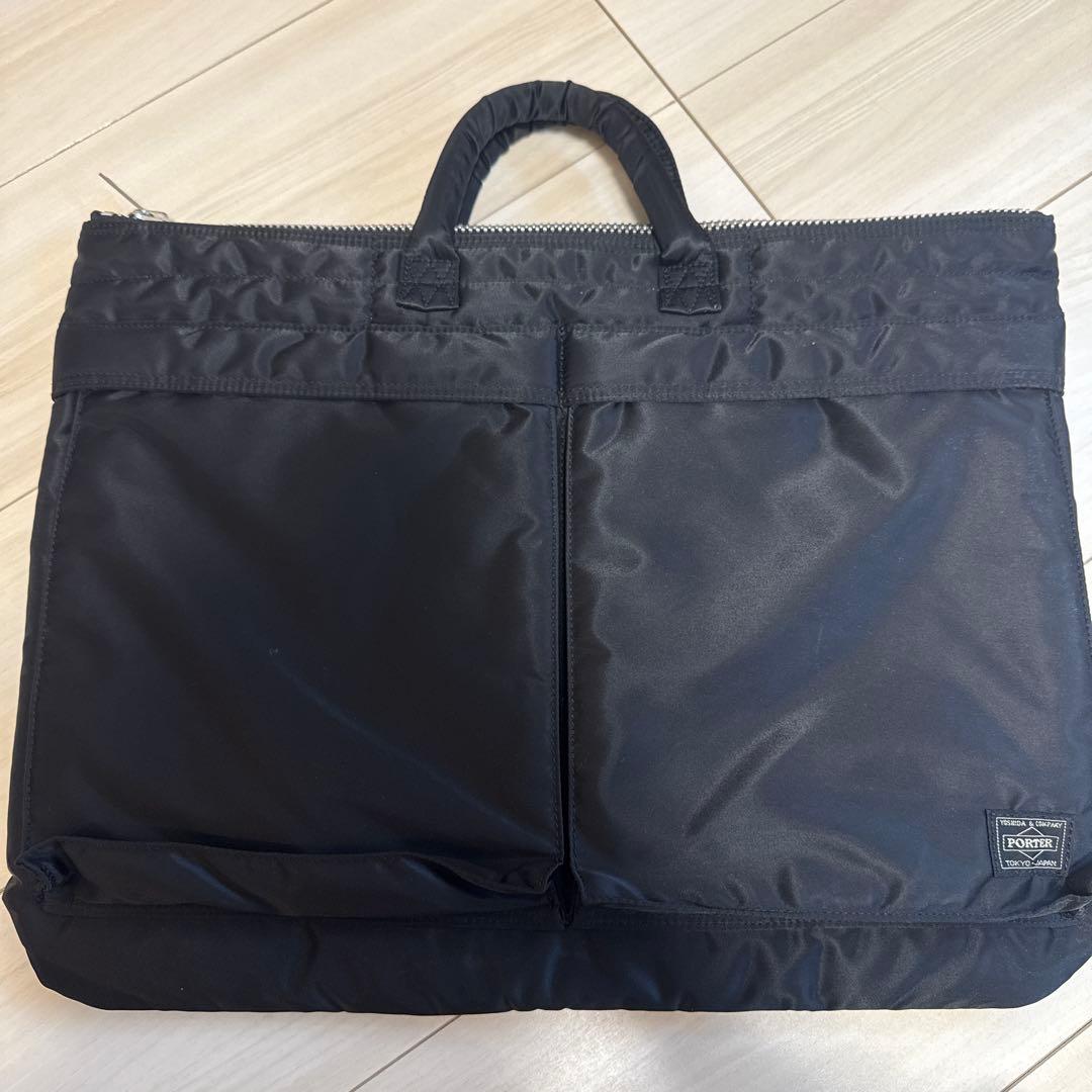 吉田カバン　ポータータンカーブリーフケース　ブラック