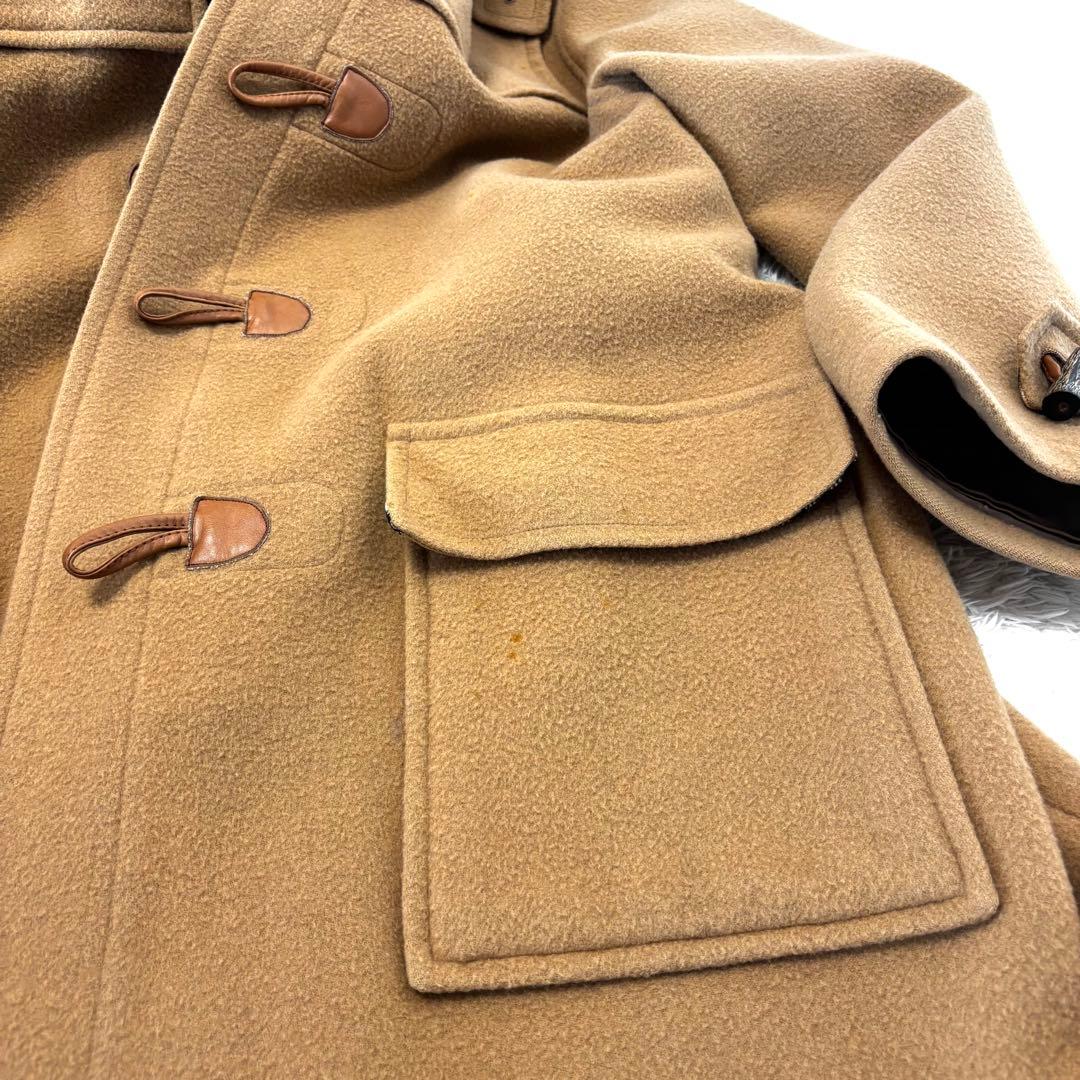 Burberry ダッフルコート カシミヤ ノバチェック キャメル