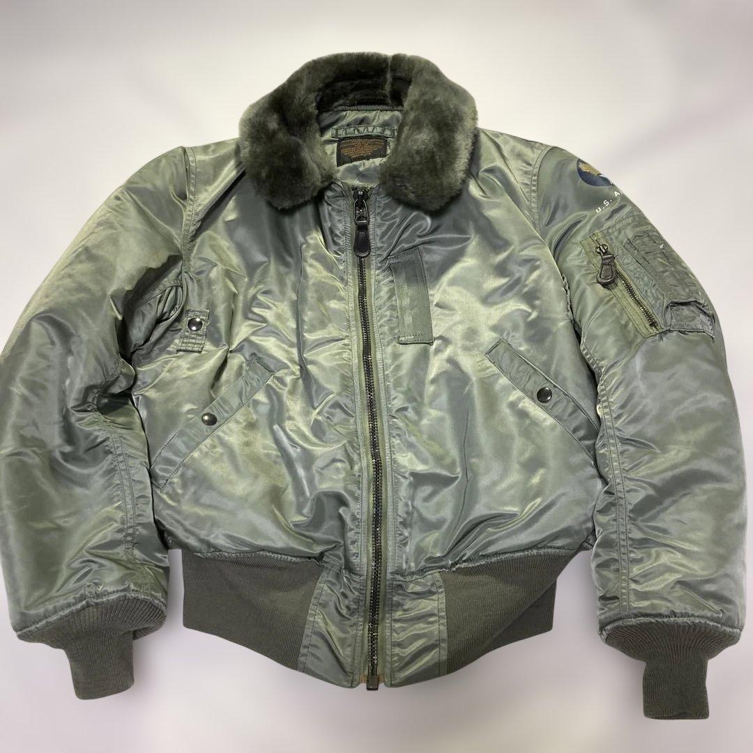 【専用】USA製 ALPHA アルファ B-15D フライトジャケット 38