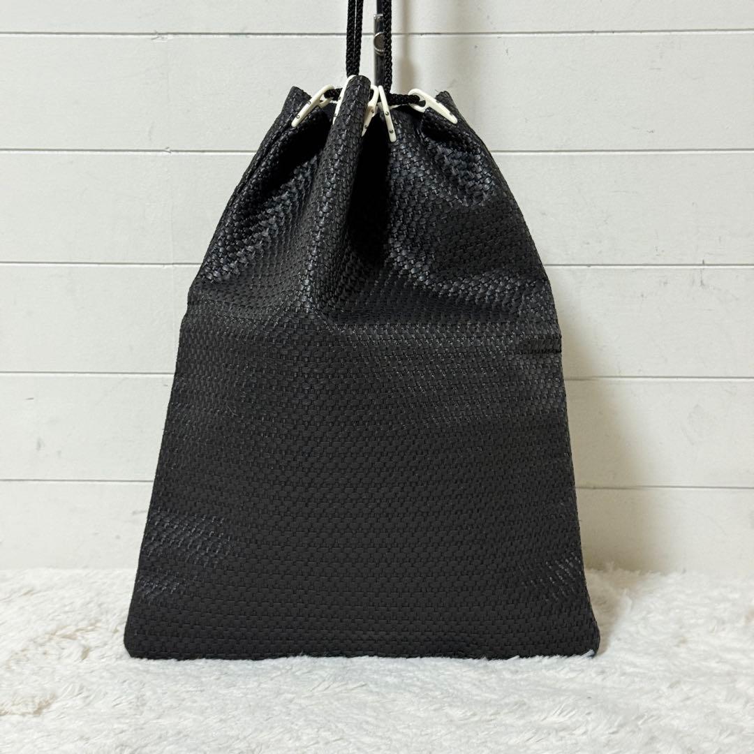 未使用・超希少✨順理庵　螺鈿合切袋　レザー　西陣織　牛革織　ブラック　公式完売品