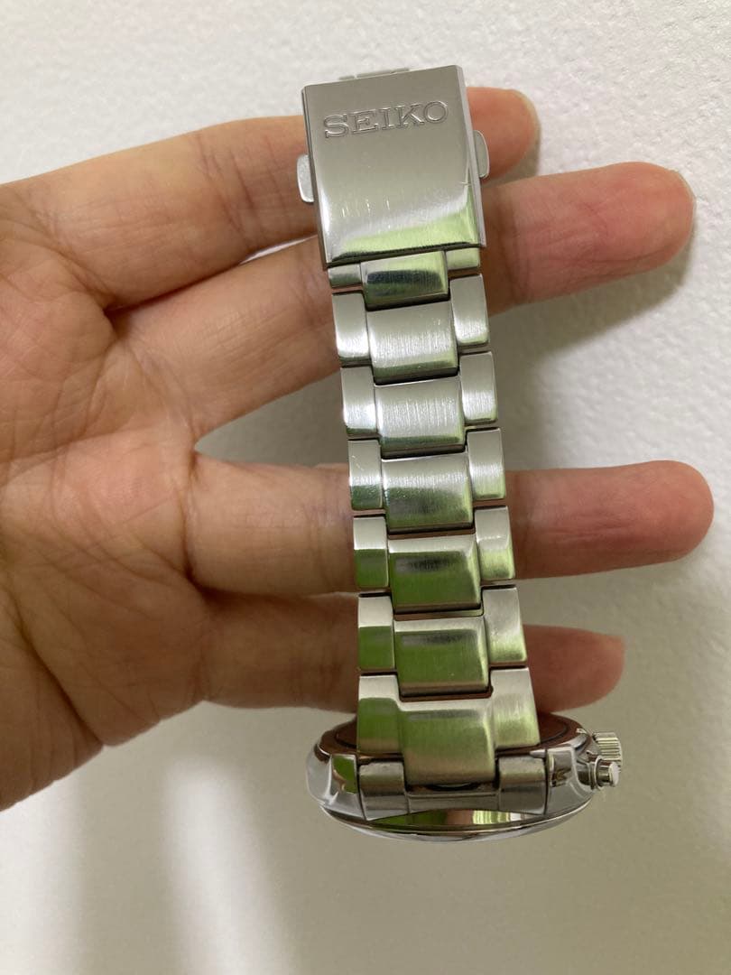 美品！ SEIKO セイコー メンズ 電波ソーラー ブラック sbtm159