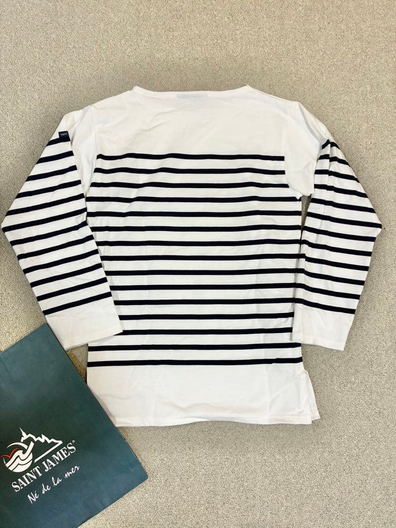 SAINTJAMES セントジェームス　ナヴァル　長袖　MARINE T1