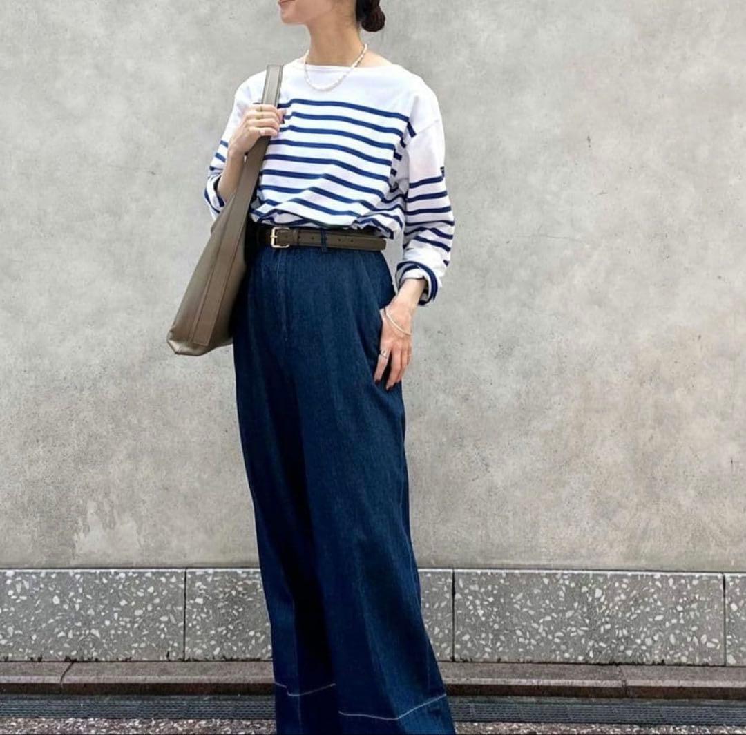 SAINTJAMES セントジェームス　ナヴァル　長袖　MARINE T1