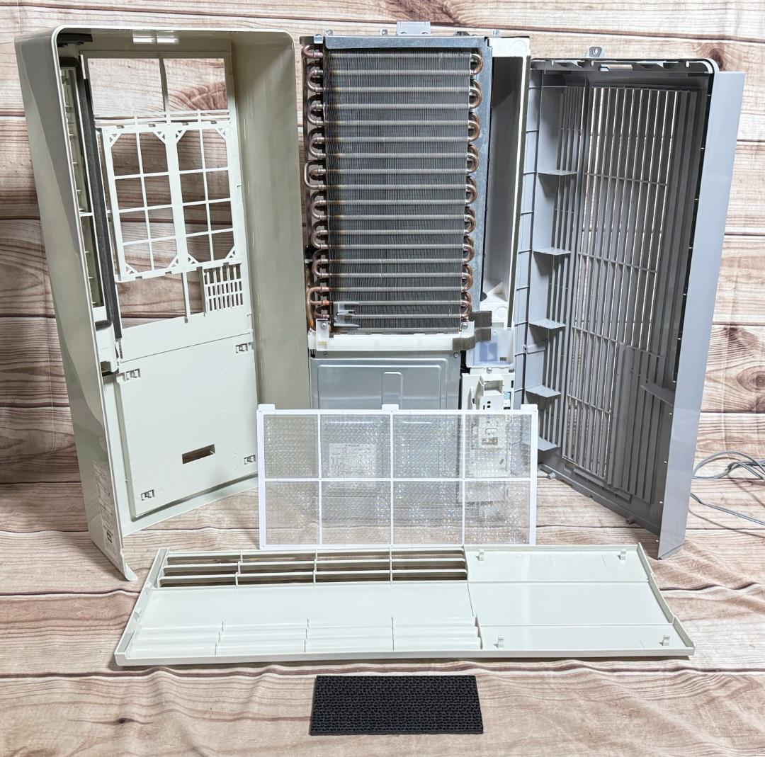 コロナ 7畳 100V 冷房/除湿 窓用エアコン CW-F1820 全清掃済♪