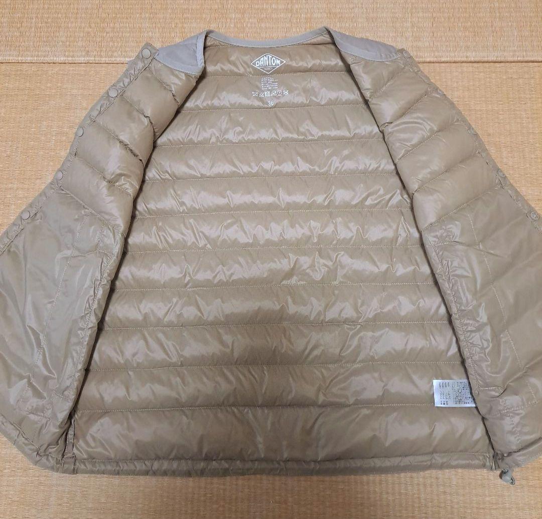 DANTON ダウンベスト サイズ36