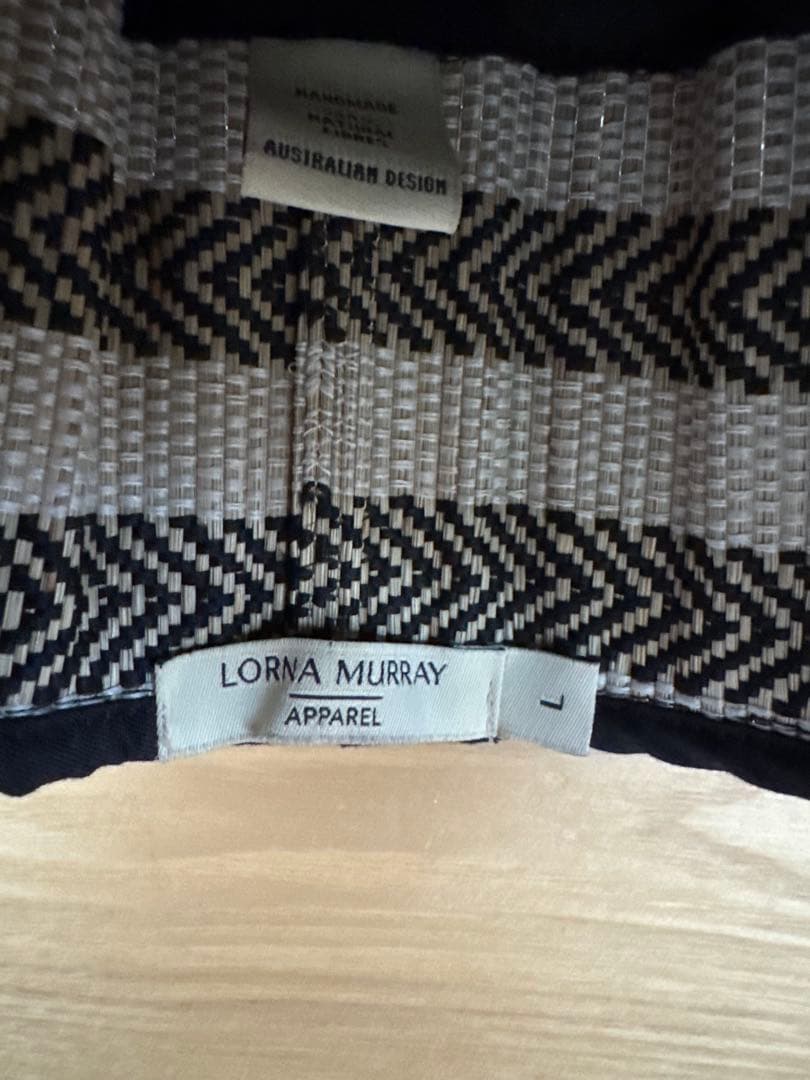 【美品】LORNA MURRAY ローナマーレイ 麦わら帽子 L