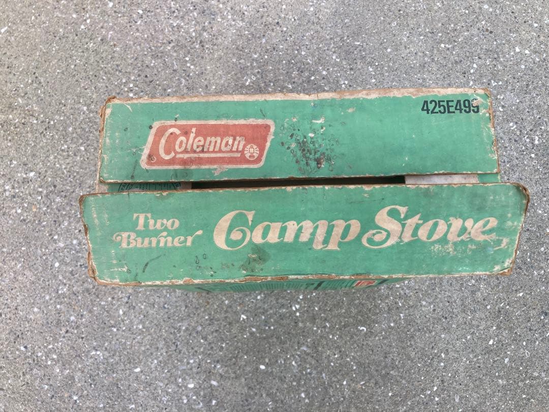 【ビンテージ】 コールマン ツーバーナーキャンプストーブ 425E499