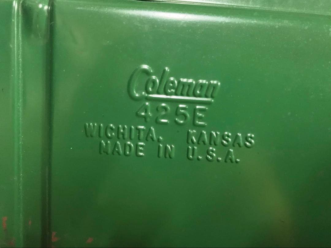 【ビンテージ】 コールマン ツーバーナーキャンプストーブ 425E499