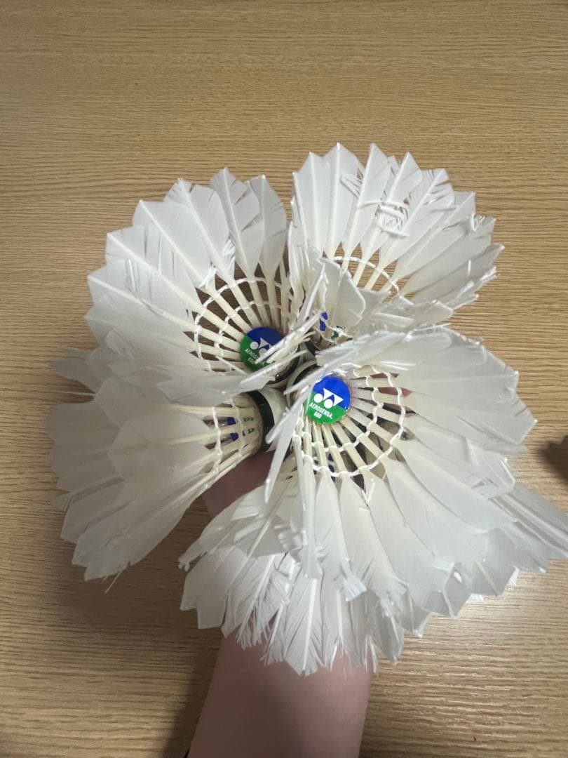 ヨネックスバドミントンシャトル