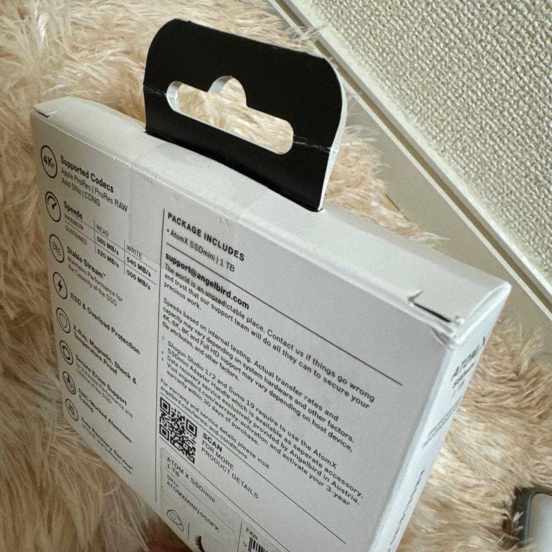 【新品保証有】AtomX SSDmini 1 TB