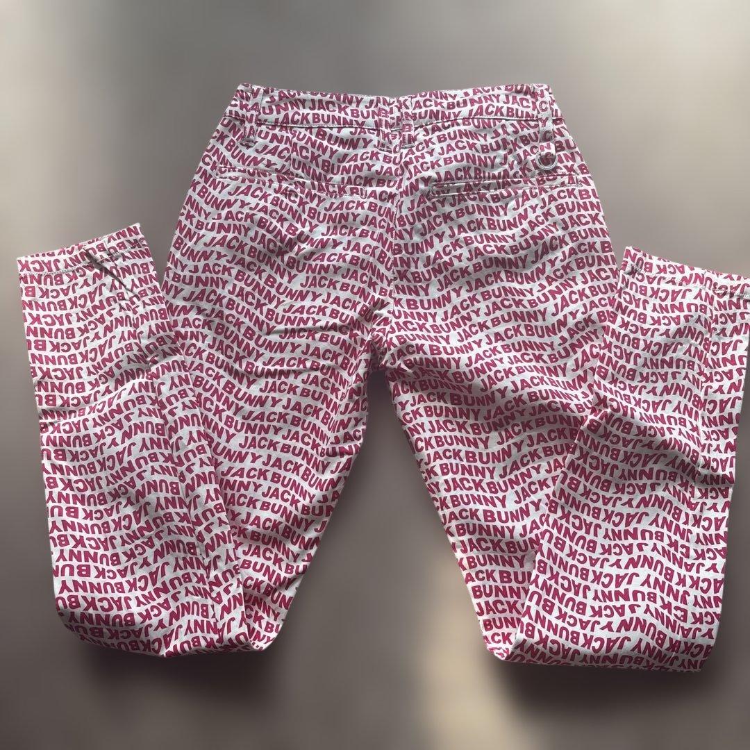 JACK BUNNY ロゴプリントパンツ サイズ0