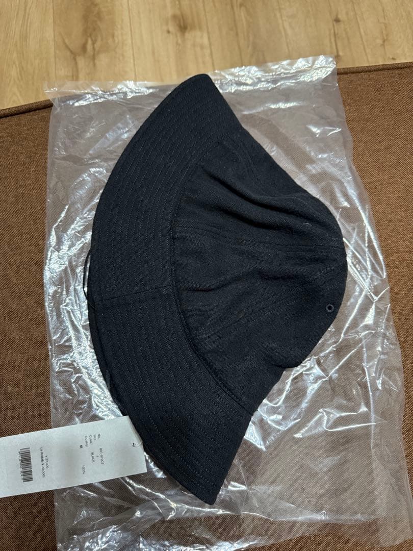 新品未使用【comoli】25ssシルクネップハット