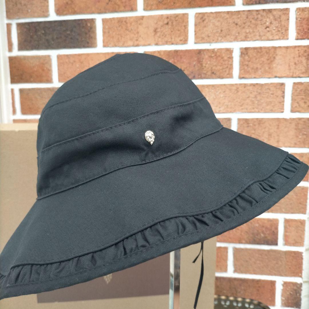 美品✨　ヘレンカミンスキー　バケットハット　黒　バケハ　帽子　SOLOMIE