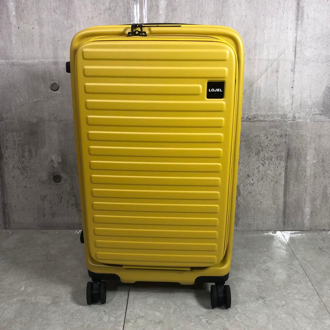 LOJEL　Cubo　スーツケース　マスタードイエロー　TSAロック　S相当