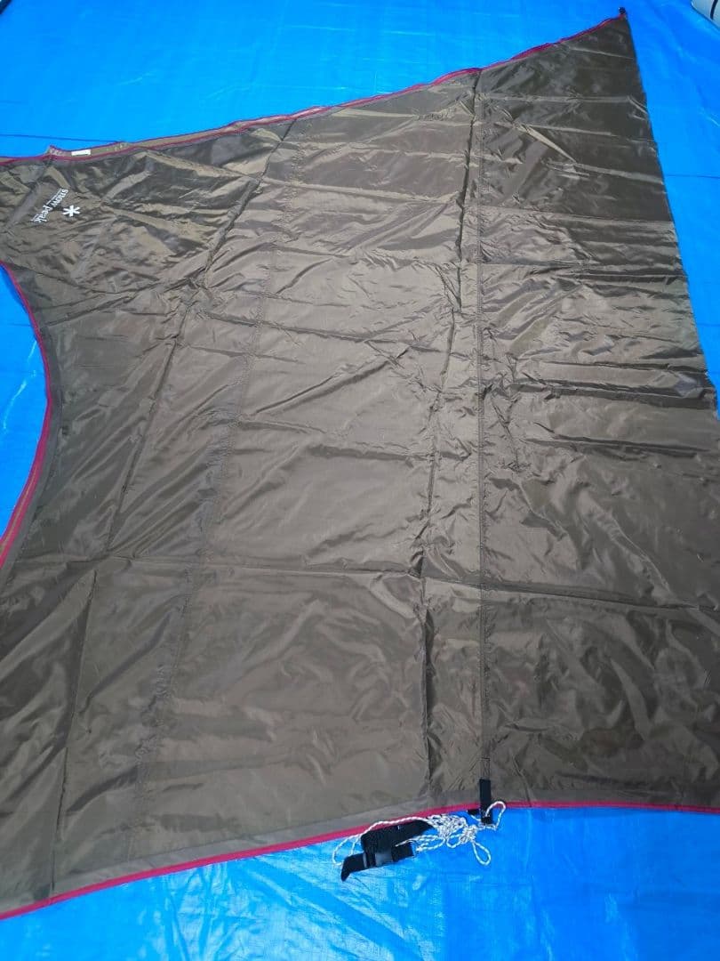 【美品】 peak コネクトタープヘキサ グレー FES-265