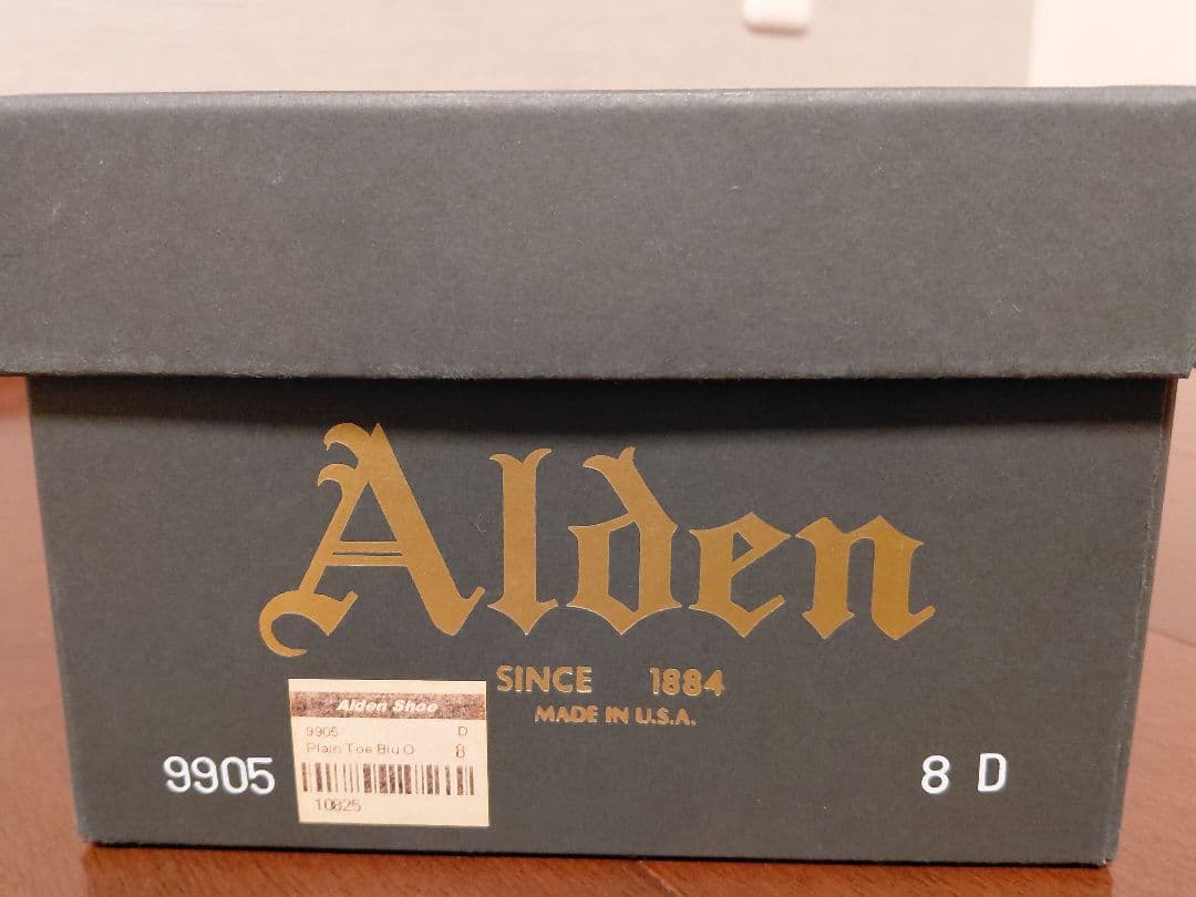 激レア　オールデン　ウイスキーコードバン　9905 US8D Alden