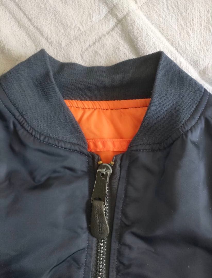 ノ*ー様 90s USA製 ALPHA INDUSTRIES MA-1 フライト