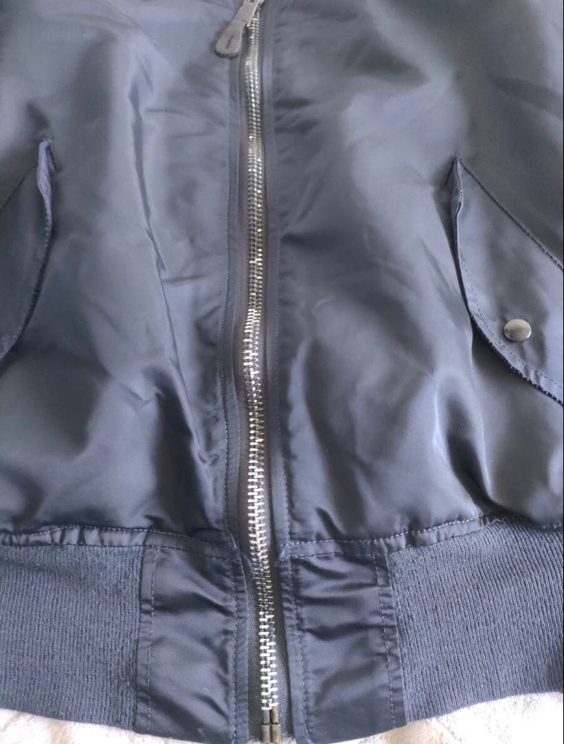 ノ*ー様 90s USA製 ALPHA INDUSTRIES MA-1 フライト