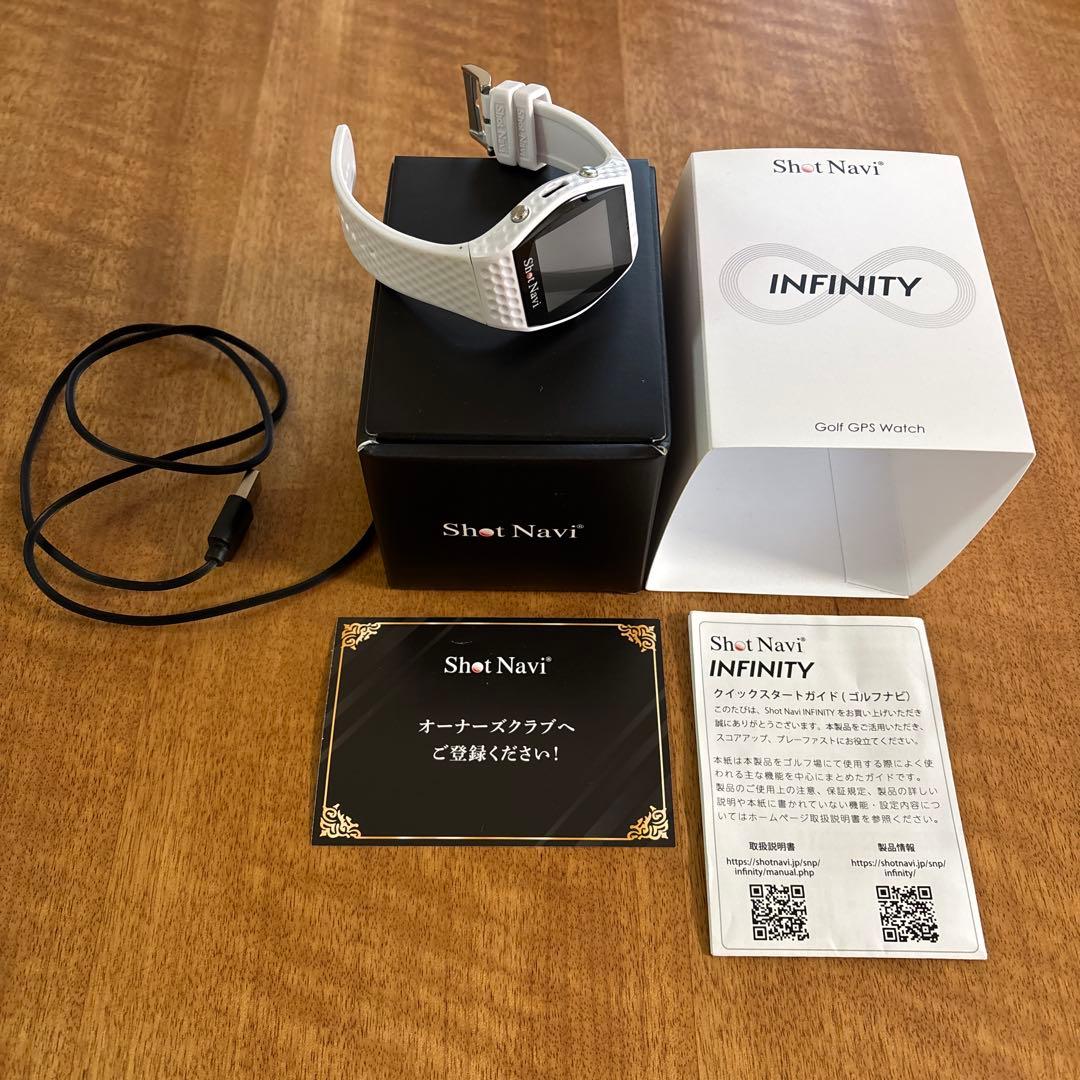 Shot Navi ショットナビ INFINITY 腕時計型GPSゴルフナビ