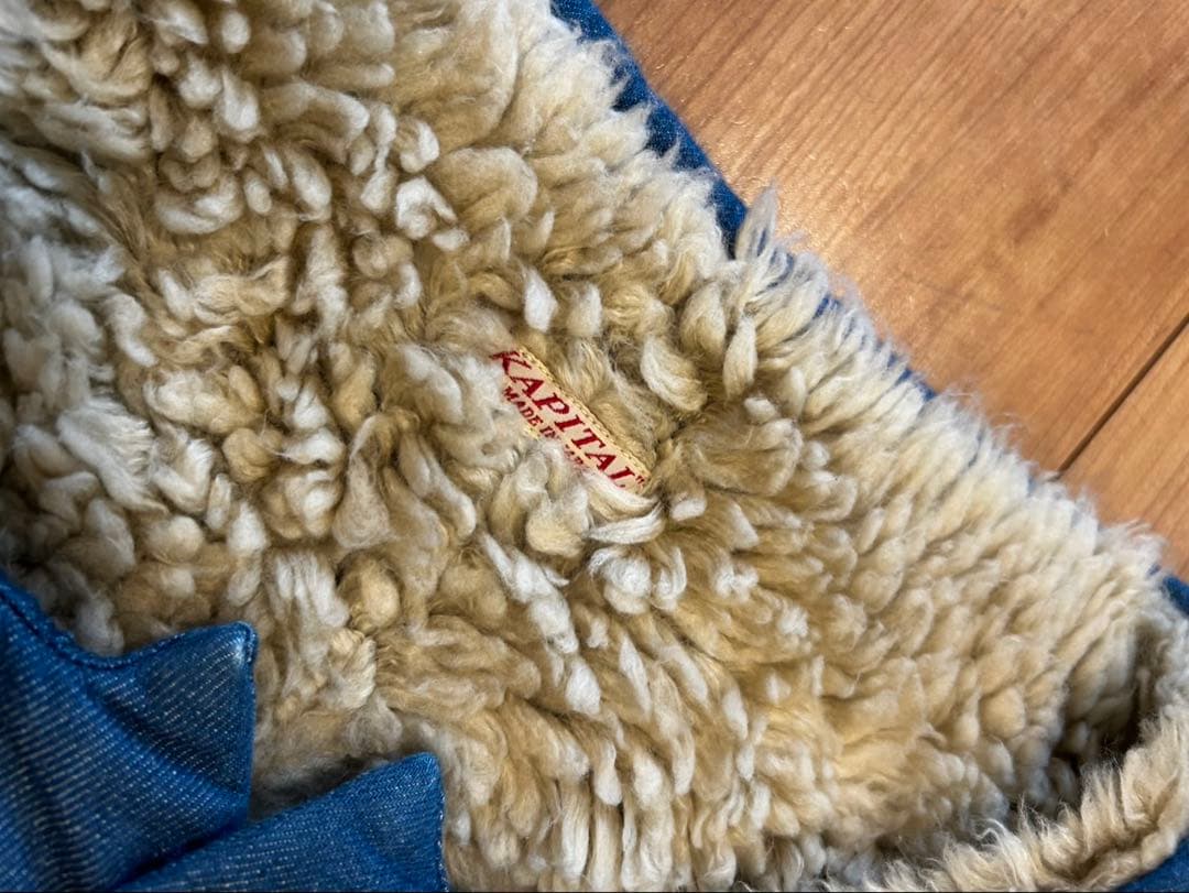 【極美品】kapital 裏ボアベスト