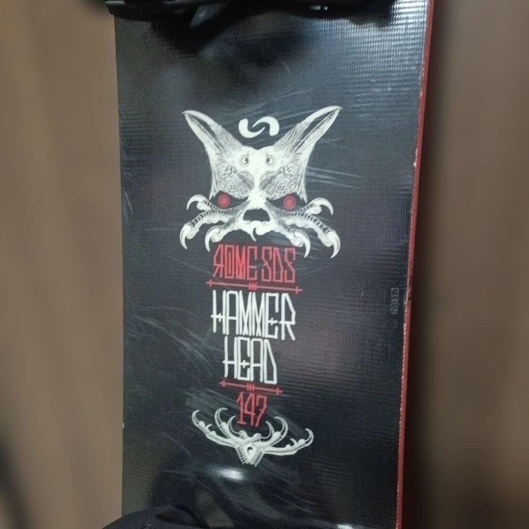 HAMMERHEAD スノーボードビンーティングセット　バッグ 付