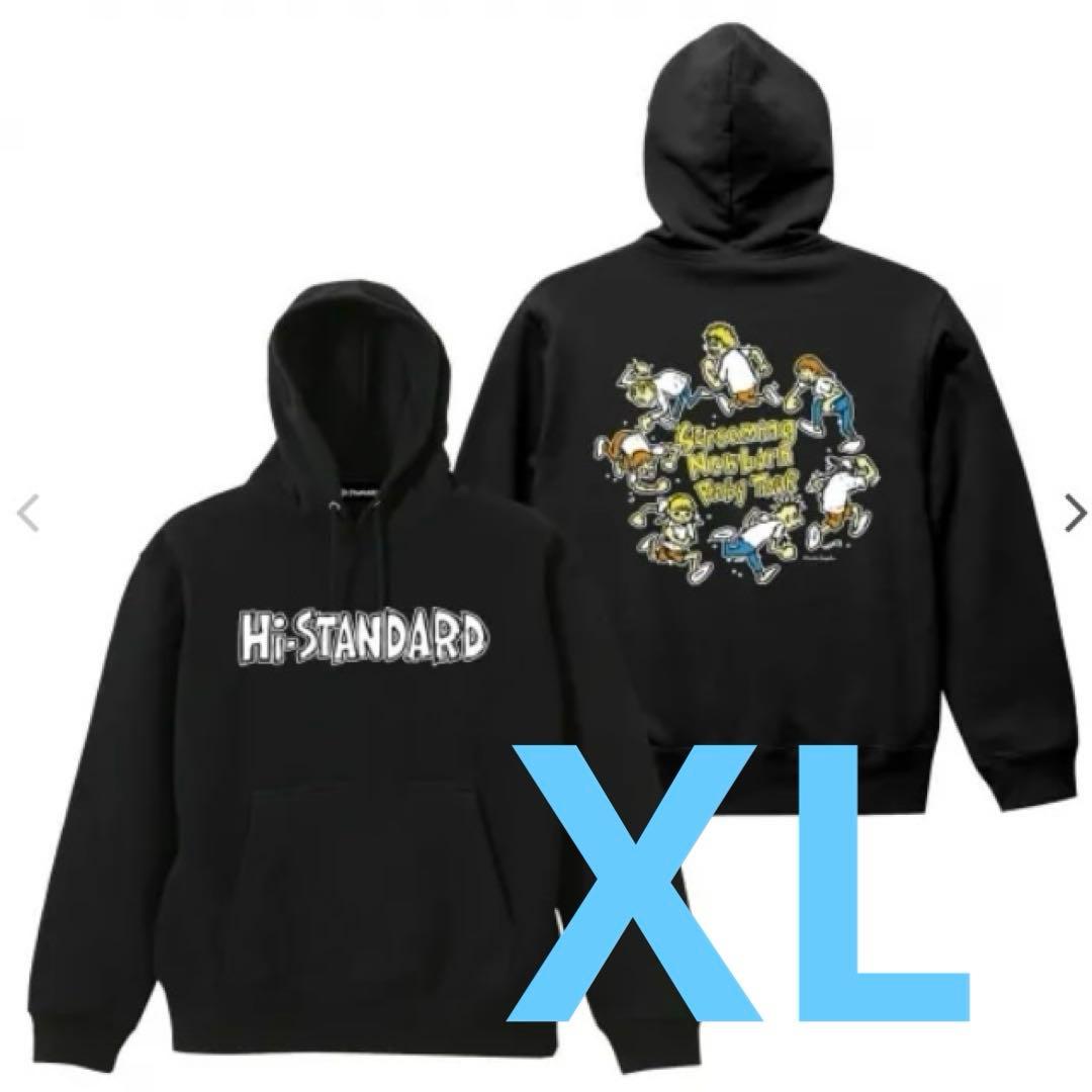 新品 Hi-STANDARD XL 黒 パーカー ハイスタンダード ツアーグッズ