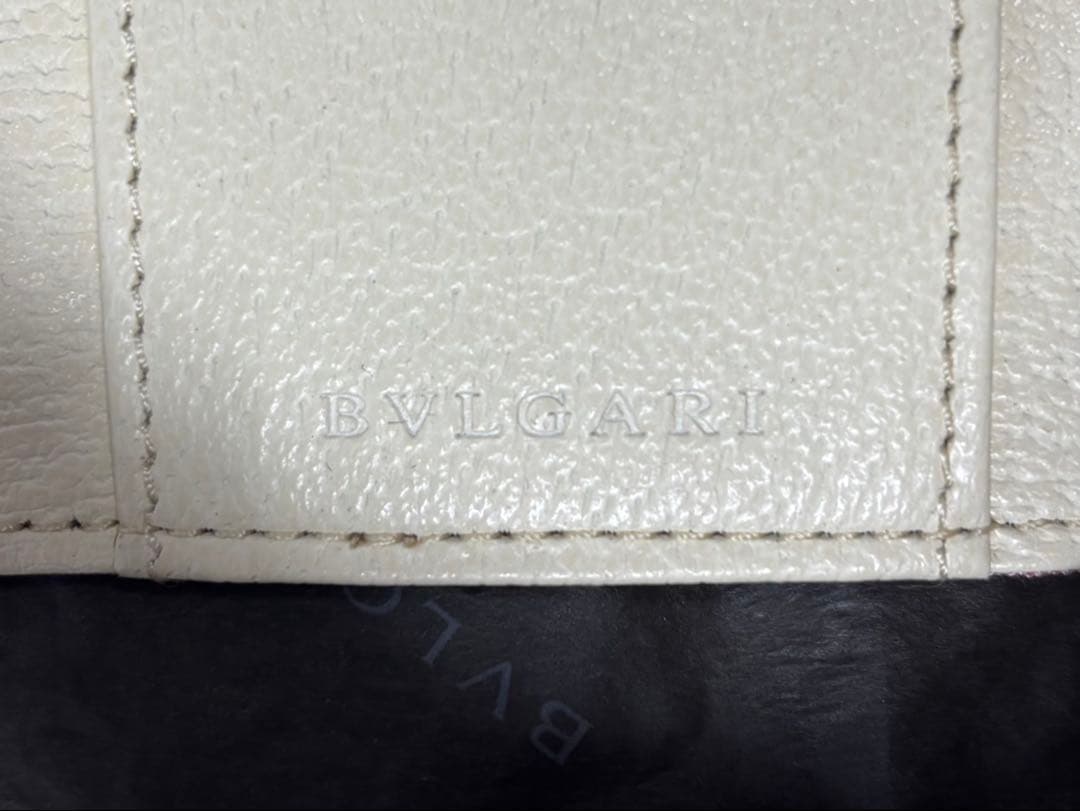 未使用　BVLGARI(ブルガリ) 6連キーキーケース　キャンバ　ピンク　箱付き