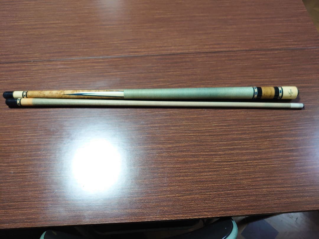 meucci ビリヤードキュー Riley スヌーカーキュー 共にケース付き