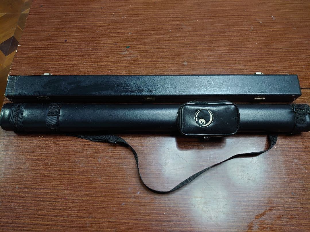 meucci ビリヤードキュー Riley スヌーカーキュー 共にケース付き