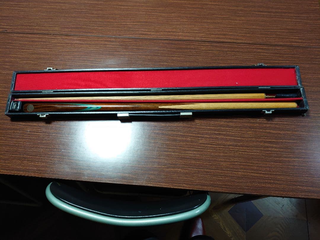 meucci ビリヤードキュー Riley スヌーカーキュー 共にケース付き